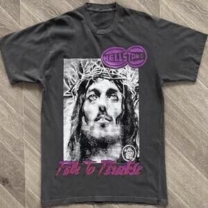 HellStar Path To Paradise Jesus Graphic T-shirt